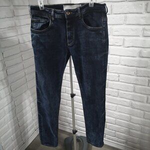 Parasuco Denim Men's Dura Spandex Dark Wash Blue Jeans